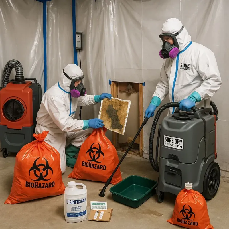 Contaminated Water Handling Protocols process in Millersville, TN